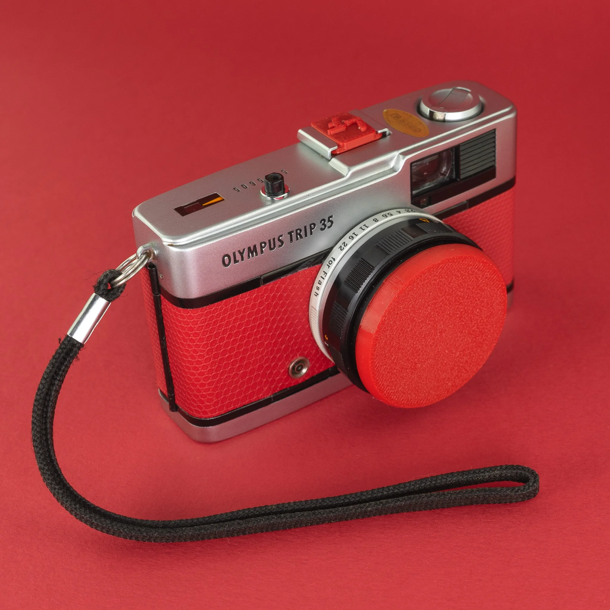 Olympus Trip 35 (Crimson) Refurbished 35mm Point and Shoot Film Olympus Trip 35 (Crimson) Refurbished 35mm Point and Shoot Film